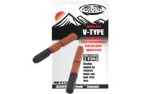 Remblok v-brake replacement pad set dual compound