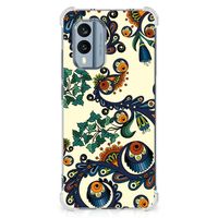 Anti Shock Case Nokia X30 Barok Flower - thumbnail