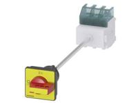 Belastbare scheidingsschakelaar Rood, Geel 3-polig 35 mm² 63 A 690 V/AC Siemens 3LD25170TK13