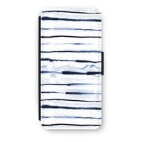 Ink Stripes: iPhone 8 Flip Hoesje