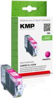 KMP Inktcartridge vervangt Canon CLI-526M Compatibel Magenta C84 1515,0006 - thumbnail