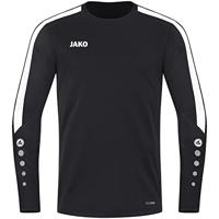 JAKO - Krachtig Sweatshirt, Uniseks-Volwassene, Zwart, S