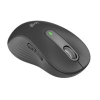 Logitech Signature M650 L Left Draadloze Muis – Voor grote linkerhanden, 2 jaar batterijduur, stil klikken, aanpasbare zijknoppen, Bluetooth, voor pc/Mac/meerdere apparaten/Chromebook - Grijs