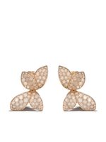 Pasquale Bruni puces d'oreilles Giardini Segreti en or rose 18ct ornées de diamants