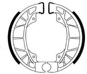 Newfren Remsegmentset GF0261 LX-50 Achter, Skipper, Hexagon-125