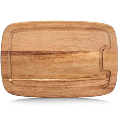 Zeller Snijplank - acacia hout - met sapgroef - 32x21x1,5 cm - Snijplanken Zeller Snijplank - acacia hout - met sapgroef - 32x21x1,5 cm - Snijplanken