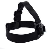 Shop4 - Actioncam Hoofdband - met Roterende Cam-aansluiting Zwart