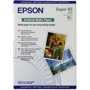 Epson Archival Matte Paper, DIN A3+, 189g/m², 50 Vel