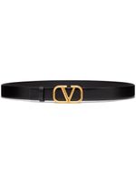 Valentino Garavani ceinture VLogo Signature en cuir - Noir