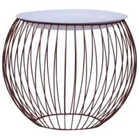 vidaXL Salontafel  Ø 51 cm goudkleurig