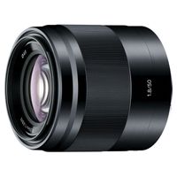 Sony E 50mm f/1.8 OSS objectief Zwart (SEL50F18B.AE) - thumbnail