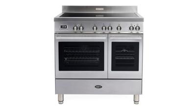 Boretti Milano Vrijstaand fornuis Roestvrijstaal Zone van inductiekookplaat B Boretti Milano Vrijstaand fornuis Roestvrijstaal Zone van inductiekookplaat B