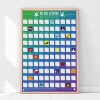 Gift Republic Kraskaart - 100 Kinderactiviteiten