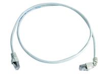 Telegärtner L00000A0204 RJ45 Netwerkkabel, patchkabel CAT 6A S/FTP 1.00 m Wit Vlambestendig, Halogeenvrij 1 stuk(s)