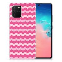 Samsung Galaxy S10 Lite TPU bumper Waves Pink - thumbnail