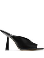 Jimmy Choo mules Maryanne 100 mm en cuir - Noir - thumbnail