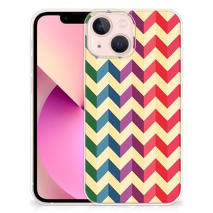 iPhone 13 mini TPU bumper Zigzag Multi Color