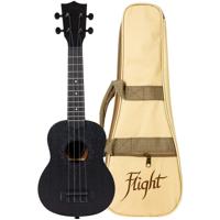 Flight Natural Series NUS310 Blackbird sopraan ukelele met gigbag - thumbnail