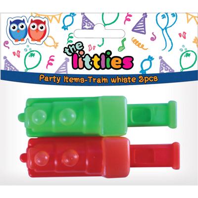 The Littlies Treinfluit Junior Oranje/groen 2 Stuks