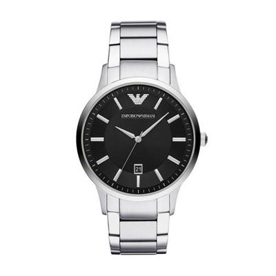 Emporio Armani horloge AR11181 Emporio Armani zilver Emporio Armani horloge AR11181 Emporio Armani zilver