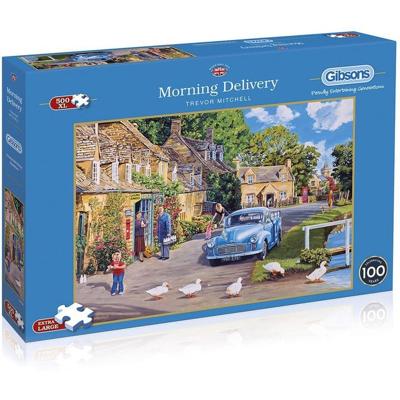 Morning Delivery Puzzel 500 XL Stukjes Morning Delivery Puzzel 500 XL Stukjes