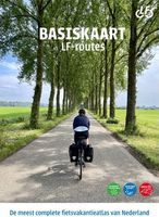 Fietsgids Basiskaart netwerk LF-routes gids + map van 22 kaarten | Lan - thumbnail