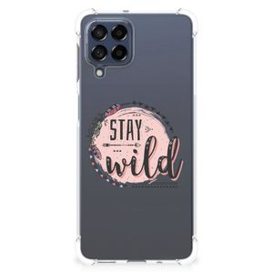 Samsung Galaxy M53 Stevig Bumper Hoesje Boho Stay Wild