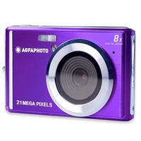 AgfaPhoto Photo Realishot DC5200 - Compacte digitale camera (21 MP, 2,4 'LCD, 8-voudige digitale zoom, lithiumbatterij) lila
