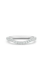 De Beers Jewellers anneau DB Classic serti de diamants - Blanc