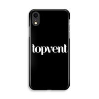 Topvent Zwart: iPhone XR Volledig Geprint Hoesje - thumbnail