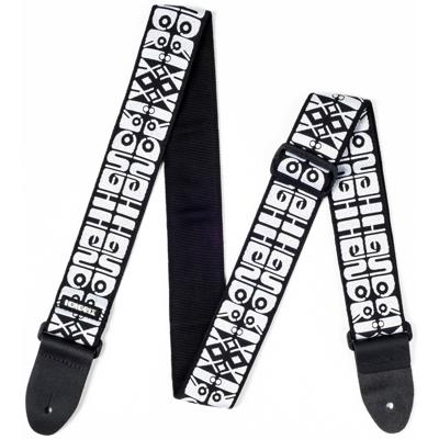 Dunlop Jimi Hendrix Strap Collection JH05 Logo gitaarband Dunlop Jimi Hendrix Strap Collection JH05 Logo gitaarband
