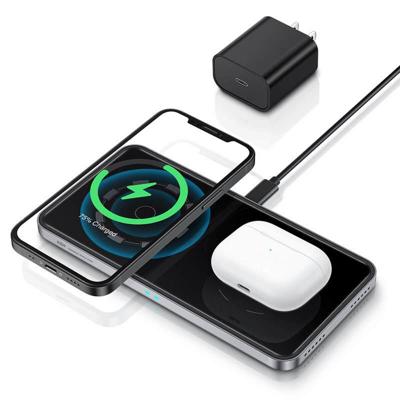 2-in-1 Magnetic Wireless Charger (HaloLock) - EU Plug 2-in-1 Magnetic Wireless Charger (HaloLock) - EU Plug