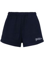 Sporty & Rich short de sport Rizzoli en coton - Bleu - thumbnail