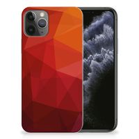 TPU Hoesje voor Apple iPhone 11 Pro Polygon Red