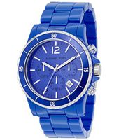 Horlogeband Michael Kors MK5271 Kunststof/Plastic Blauw 20mm - thumbnail