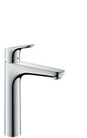 Hansgrohe Focus Highriser Wastafelkraan 190 Met Waste Chroom