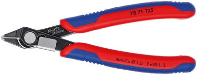Knipex Super-Knips 78 71 125 Elektronica en fijnmechanica Printtang Zonder facet 125 mm