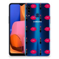 Samsung Galaxy A20s TPU bumper Lipstick Kiss