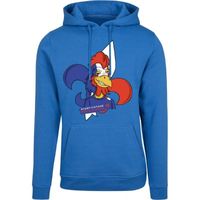 Rugby Vintage - Frankrijk 'Bored' Gallic Rooster Hoodie - Blauw - thumbnail