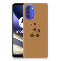 Motorola Moto G51 5G Telefoonhoesje met Naam Baby Hyena - thumbnail