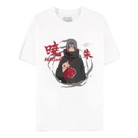 Naruto Shippuden T-Shirt Itachi Uchiha White Size M - thumbnail