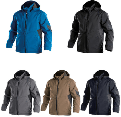 dassy jas pulse zwart/antracietgrijs xs dassy jas pulse zwart/antracietgrijs xs