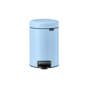 Brabantia NewIcon pedaalemmer 3 liter met kunststof binnenemmer - Dreamy Blue