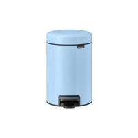 Brabantia NewIcon pedaalemmer 3 liter met kunststof binnenemmer - Dreamy Blue