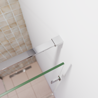 Saniclear Redro muur bevestiging chroom