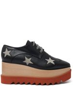 Stella McCartney Elyse Stars platform brogues - Noir