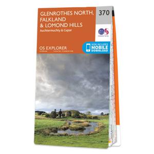 Wandelkaart - Topografische kaart 370 OS Explorer Map Glenrothes North