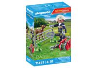 Playmobil Act!on Heros Brandweer-dierenreddingsdienst 71467 - thumbnail