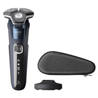 Philips SHAVER Series 5000 S5885/35 scheerapparaat Roterend scheerapparaat Trimmer Zwart, Blauw - thumbnail