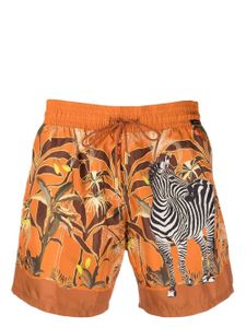 ETRO short de bain à fleurs - Orange